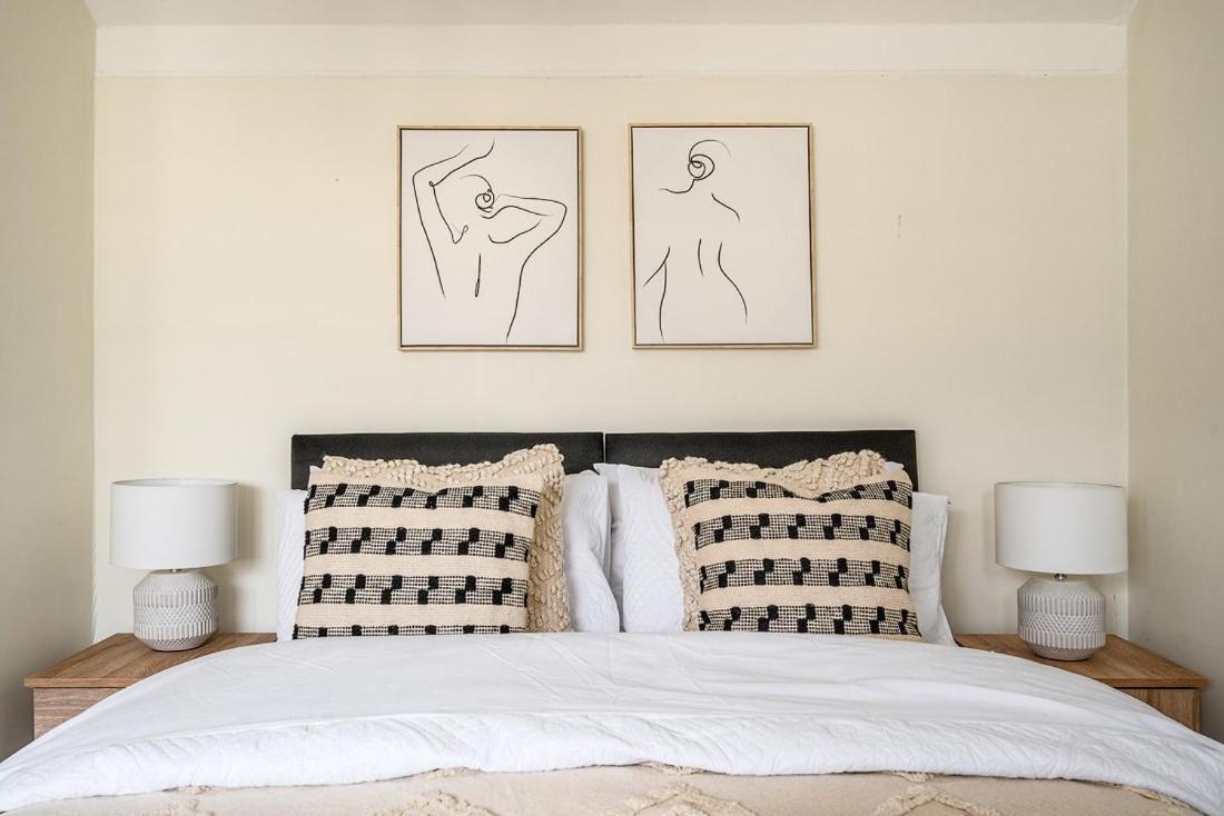 Beautiful Character 3 Bed City Centre Apartment Bath Bagian luar foto